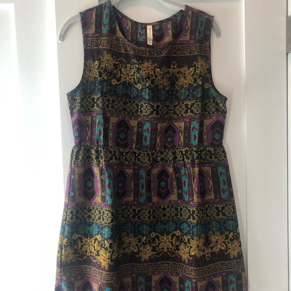 RVCA dress with triangle back cut out
